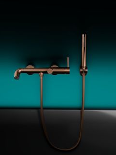 Смеситель для ванны Knotlor SS-32/RB, бронза